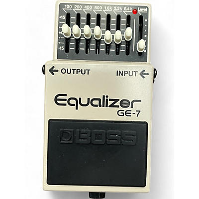 BOSS Used BOSS GE7 Equalizer Pedal