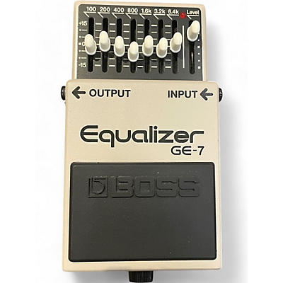 Used BOSS GE7 Equalizer Pedal