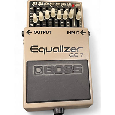 BOSS Used BOSS GE7 Equalizer Pedal