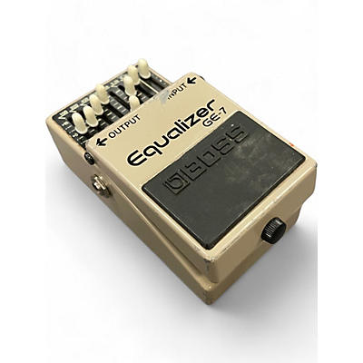 Used BOSS GE7 Equalizer Pedal