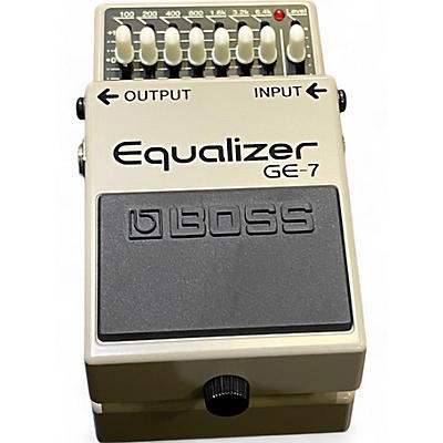 Used BOSS GE7 Equalizer Pedal