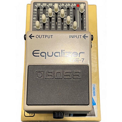 Used BOSS GE7 Equalizer Pedal