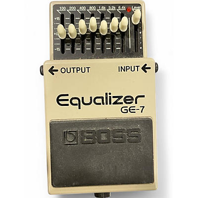 Used BOSS GE7 Equalizer Pedal