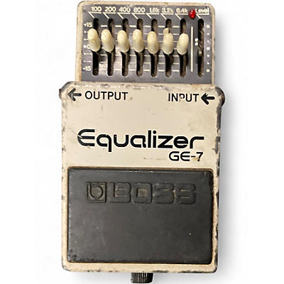 Used BOSS GE7 Equalizer Pedal