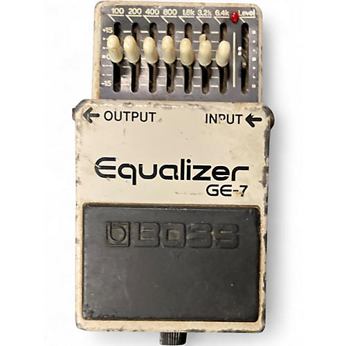 Used BOSS GE7 Equalizer Pedal