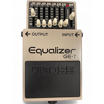 Used BOSS GE7 Equalizer Pedal