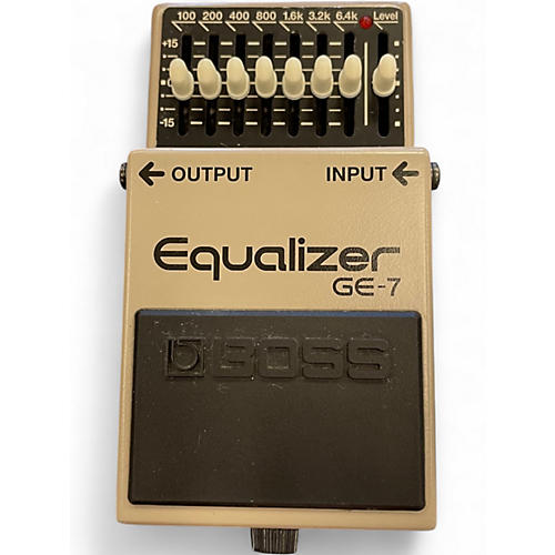 Used BOSS GE7 Equalizer Pedal