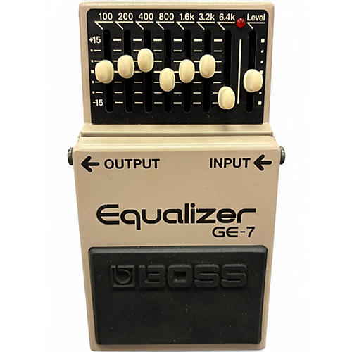 Used BOSS GE7 Equalizer Pedal