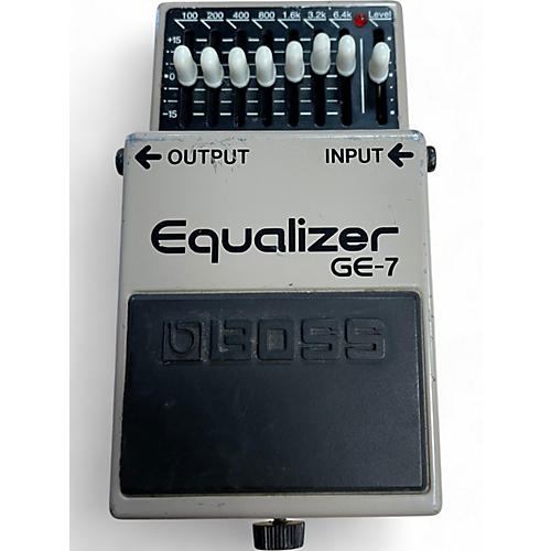 Used BOSS GE7 Equalizer Pedal