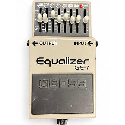 Used BOSS GE7 Equalizer Pedal