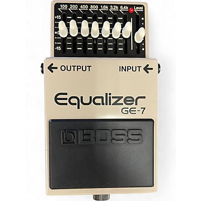 Used BOSS GE7 Equalizer Pedal
