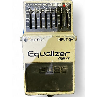 Used BOSS GE7 Equalizer Pedal