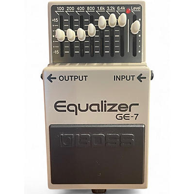 Used BOSS GE7 Equalizer Pedal
