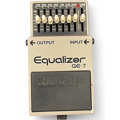 Used BOSS GE7 Equalizer Pedal