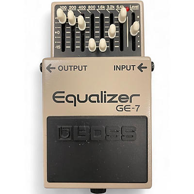 Used BOSS GE7 Equalizer Pedal
