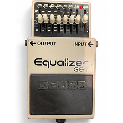 Used BOSS GE7 Equalizer Pedal