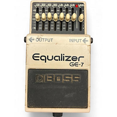 Used BOSS GE7 Equalizer Pedal