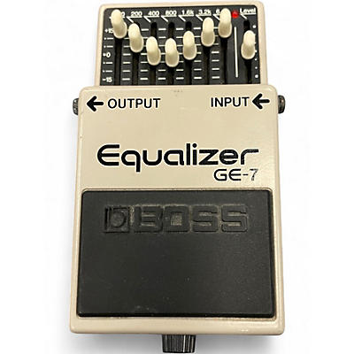 Used BOSS GE7 Equalizer Pedal