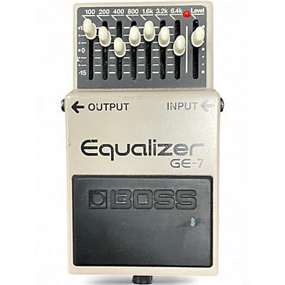 Used BOSS GE7 Equalizer Pedal