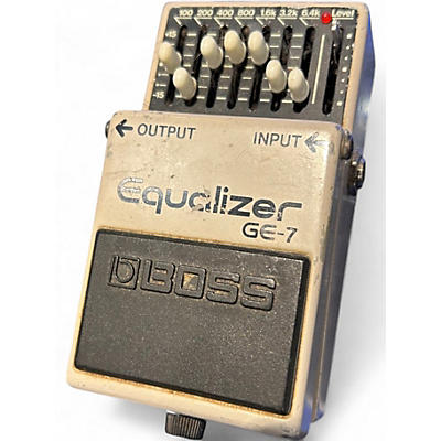 Used BOSS GE7 Equalizer Pedal
