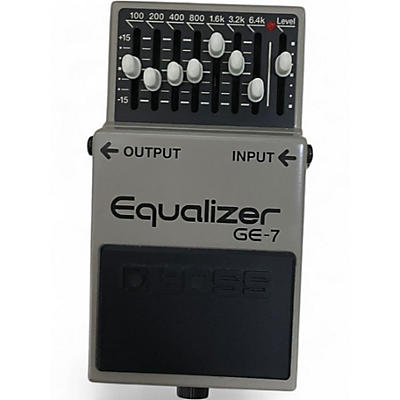 Used BOSS GE7 Equalizer Pedal
