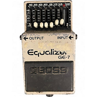 Used BOSS GE7 Equalizer Pedal