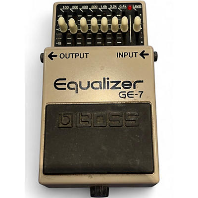 Used BOSS GE7 Equalizer Pedal