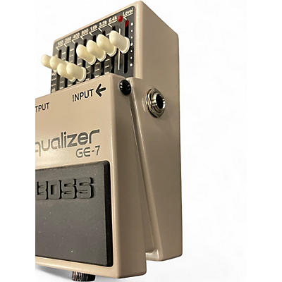 Used BOSS GE7 Equalizer Pedal