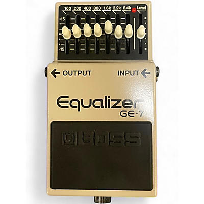 Used BOSS GE7 Equalizer Pedal