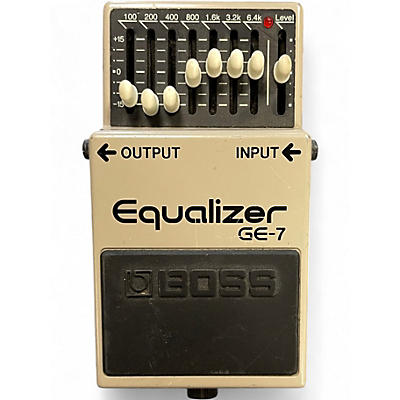 Used BOSS GE7 Equalizer Pedal