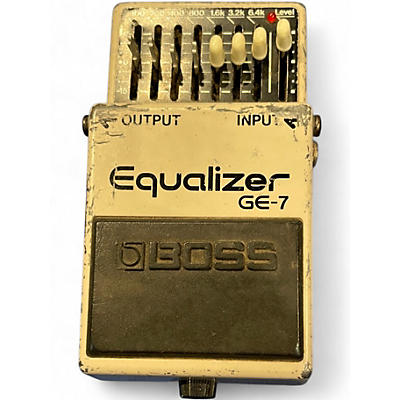 Used BOSS GE7 Equalizer Pedal