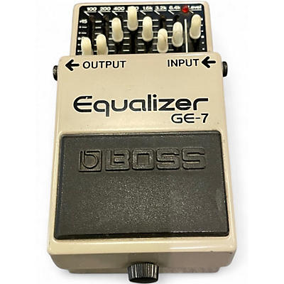 Used BOSS GE7 Equalizer Pedal