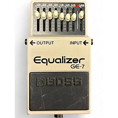 Used BOSS GE7 Equalizer Pedal