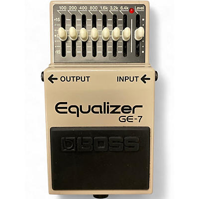 Used BOSS GE7 Equalizer Pedal
