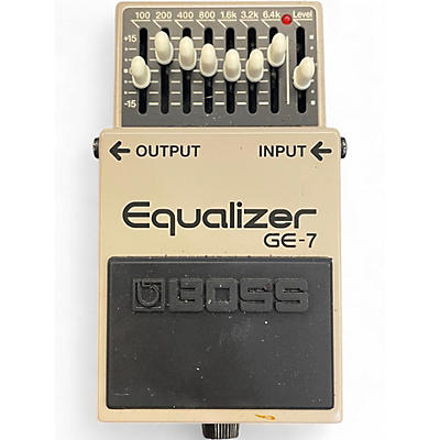 Used BOSS GE7 Equalizer Pedal