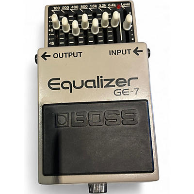 Used BOSS GE7 Equalizer Pedal
