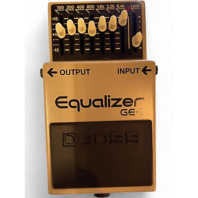 Used BOSS GE7 Equalizer Pedal