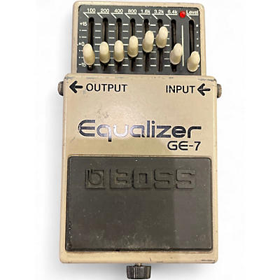 Used BOSS GE7 Equalizer Pedal