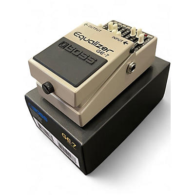 Used BOSS GE7 Equalizer Pedal