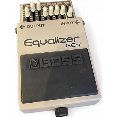 Used BOSS GE7 Equalizer Pedal
