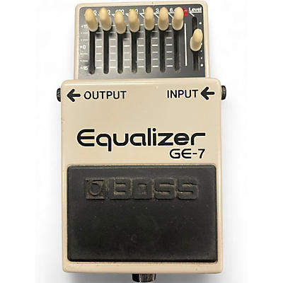 Used BOSS GE7 Equalizer Pedal