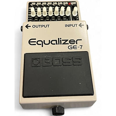 Used BOSS GE7 Equalizer Pedal
