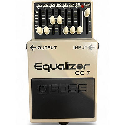 Used BOSS GE7 Equalizer Pedal