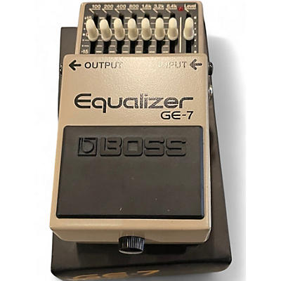 Used BOSS GE7 Equalizer Pedal