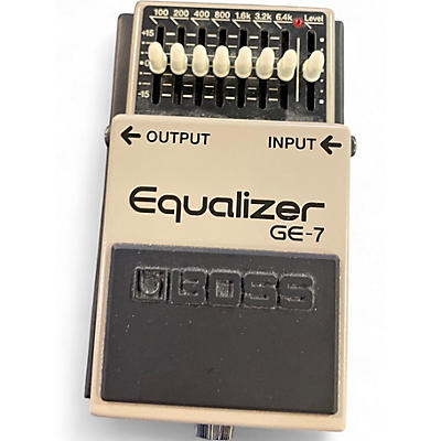 Used BOSS GE7 Equalizer Pedal