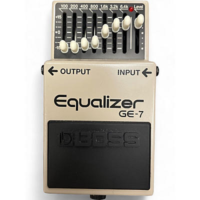 Used BOSS GE7 Equalizer Pedal
