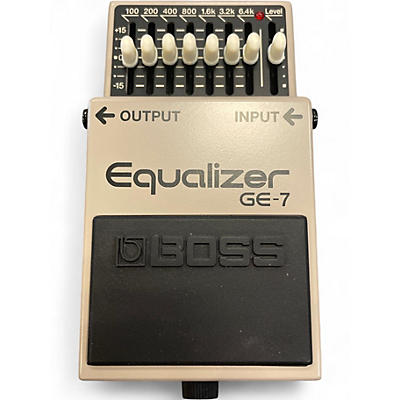 Used BOSS GE7 Equalizer Pedal