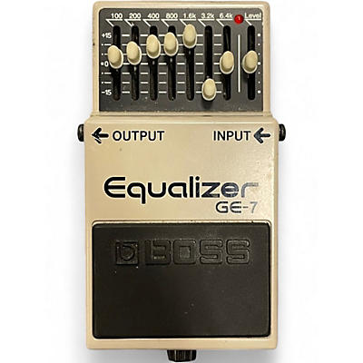 Used BOSS GE7 Equalizer Pedal