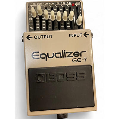 Used BOSS GE7 Equalizer Pedal