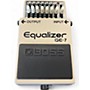 Used BOSS GE7 Equalizer Pedal